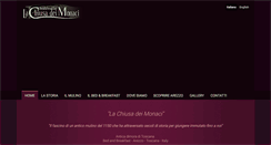 Desktop Screenshot of chiusadeimonaci.it